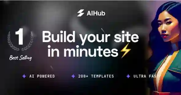 AI Hub Theme GPL - Startup & Technology WordPress Theme