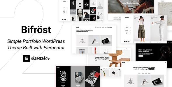 Bifrost Theme GPL - Simple Portfolio WordPress Theme