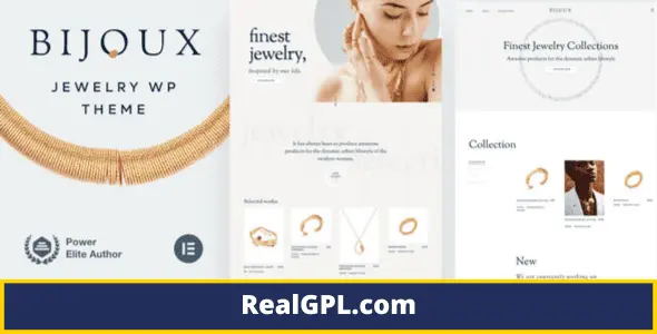 Bijoux Theme GPL - Jewellery Ecommerce WordPress Theme