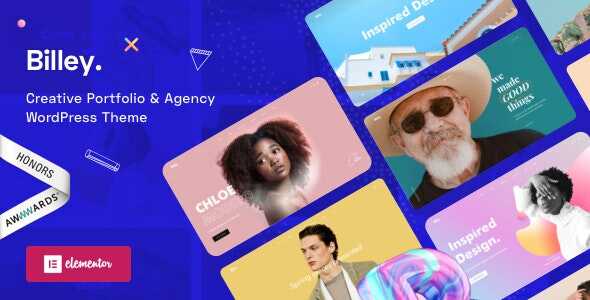 Billey Theme GPL - Build Creative Portfolio & Agency