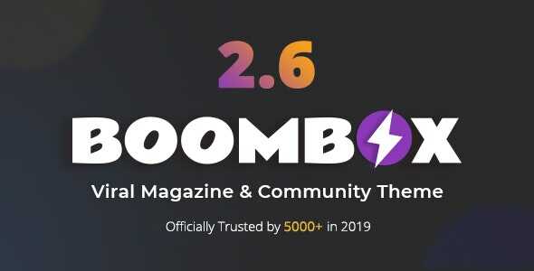 BoomBox Theme GPL – Create Viral Magazine WordPress Websites