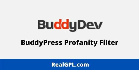 BuddyPress Profanity Filter GPL