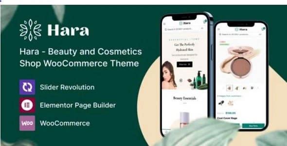 Hara Theme GPL – Beauty and Cosmetics Shop WooCommerce Theme