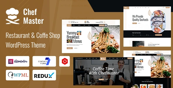 Chefmaster Theme GPL – Restaurant WordPress Theme