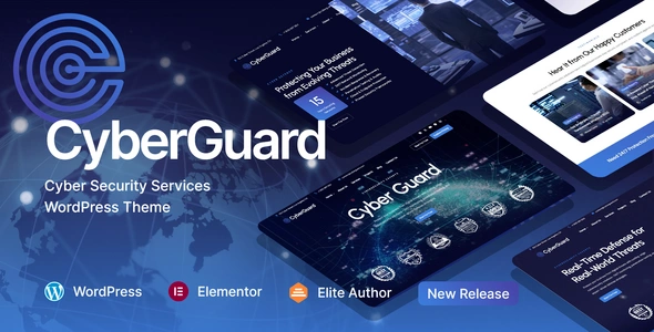 CyberGuard Theme GPL – Cyber Security Services WP Theme