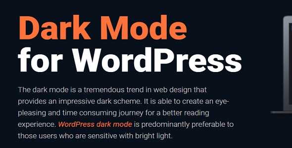 Darklup GPL - Dark Mode Plugin For WordPress