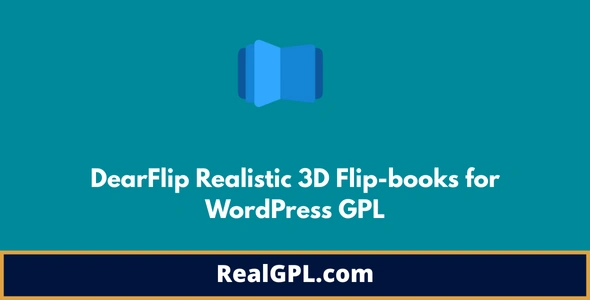 DearFlip Realistic 3D Flip-books for WordPress GPL