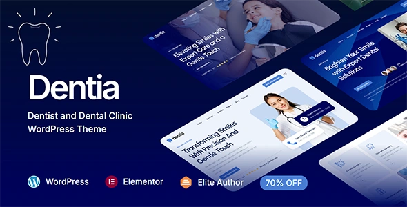 Dentia Theme GPL – Dentist & Dental Clinic WordPress Theme