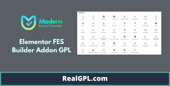 Elementor FES Builder for MEC GPL - Modern Events Calendar