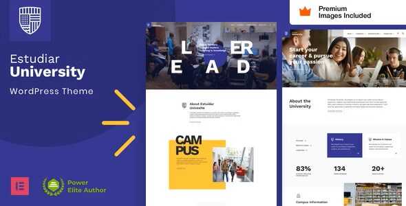 Estudiar Theme GPL – College University WordPress Theme