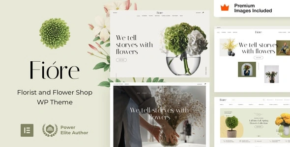 Fiore Theme GPL - Flower Shop Florist Ecommerce WordPress Theme