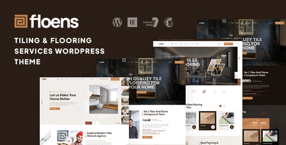 Floens Theme GPL - Tiling & Flooring Services WordPress Theme