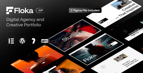 Floka Theme GPL - Digital Agency & Portfolio WordPress Theme