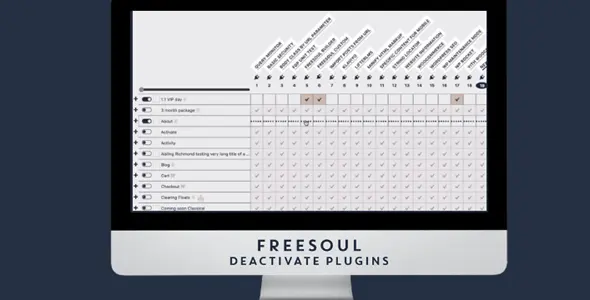 Freesoul Deactivate Plugins PRO GPL
