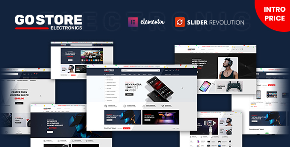 GoStore Theme GPL - Elementor WooCommerce WordPress Websites
