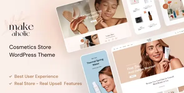 Makeaholic Theme GPL – Beauty Cosmetics WordPress Theme