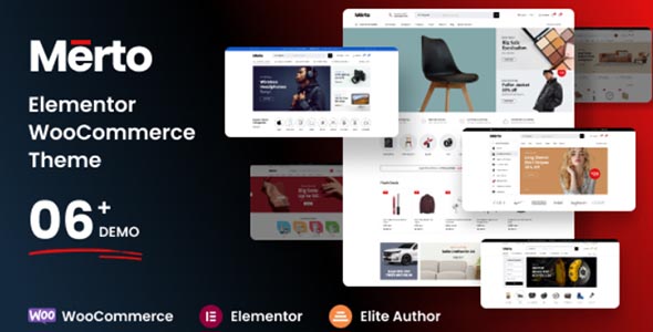 Merto Theme GPL - Multipurpose WooCommerce WordPress Theme