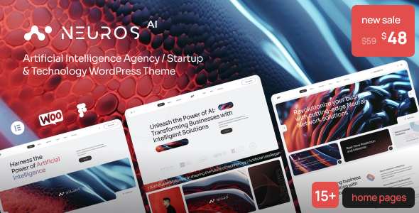 Neuros Theme GPL | AI Agency & Technology WordPress Theme