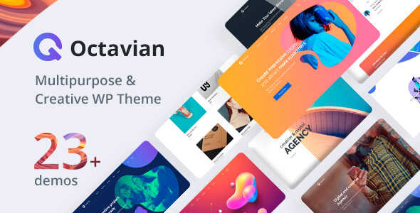Octavian Theme GPL - Creative Multipurpose WordPress Theme