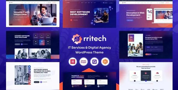 Orritech Theme GPL - IT Solutions & Services WordPress Theme