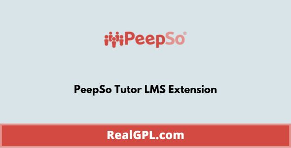 PeepSo Tutor LMS GPL