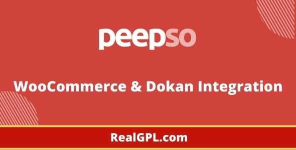 PeepSo WooCommerce & Dokan Integration GPL