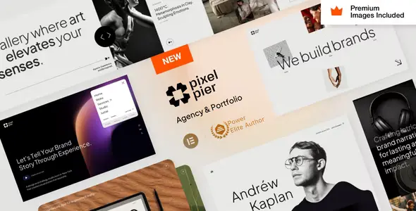 Pixelpiernyc Theme GPL – Portfolio Creative Agency Freelancer WordPress