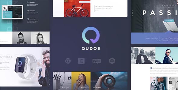 Qudos Theme GPL – Creative Portfolio & Agency