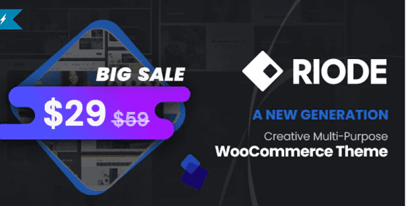 Riode Theme GPL - Multi-Purpose WooCommerce Websites