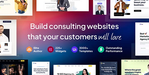 Rise Theme GPL - Business & Consulting WordPress Theme