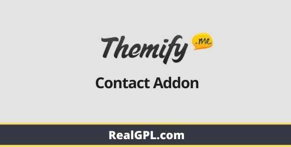 Themify Builder Contact Addon GPL