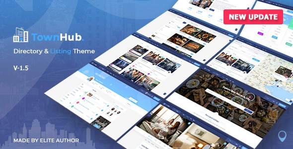 TownHub Theme GPL - Directory & Listing WordPress Websites