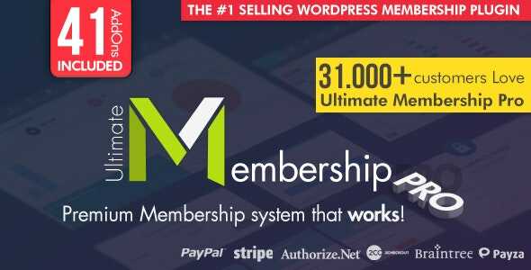 Ultimate Membership Pro GPL - WP Membership Plugin Latest Version