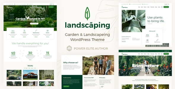 Verdantia Theme GPL - Landscaping and Garden WordPress Theme