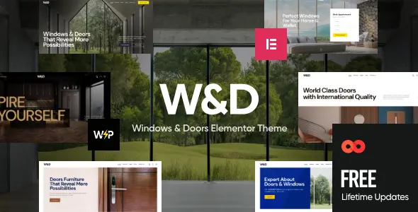W&D Theme With License Key - Windows & Doors Theme