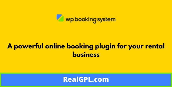 WP Booking System GPL } Core/Base Plugin