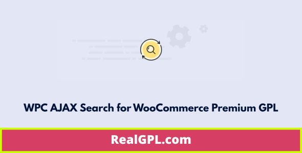 WPC AJAX Search for WooCommerce Premium GPL