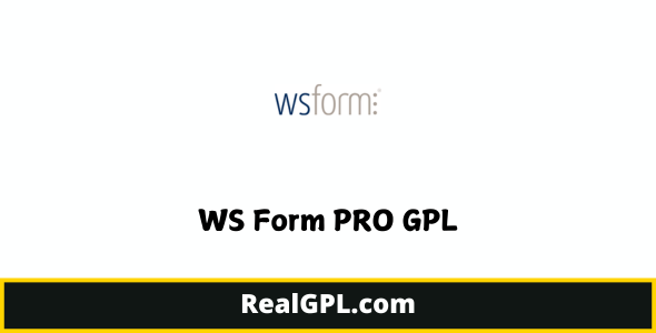 WS Form PRO GPL – Core | WordPress Plugin