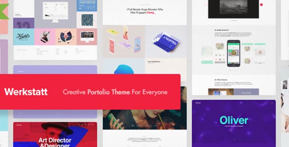 Werkstatt Theme GPL - Creative Portfolio WordPress Theme
