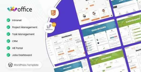 Woffice Theme GPL - Intranet Extranet WordPress Websites