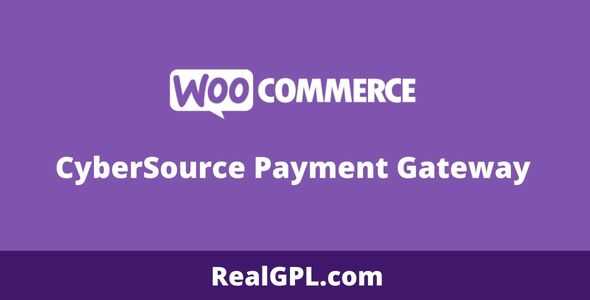 Woocommerce CyberSource Payment Gateway GPL