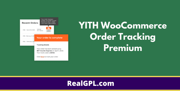YITH WooCommerce Order Tracking Premium GPL