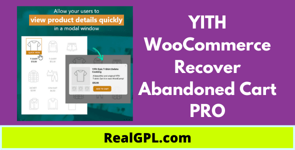 YITH WooCommerce Recover Abandoned Cart GPL