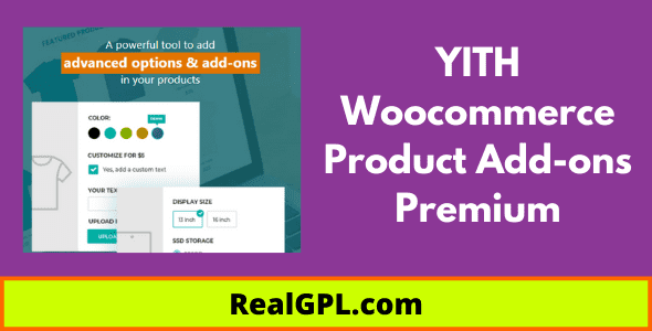 YITH Woocommerce Product Add-ons Premium GPL