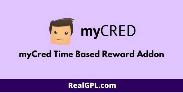 myCred Time Based Reward Addon GPL