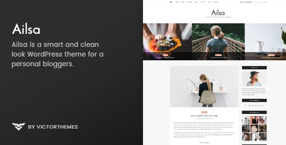 Ailsa Theme GPL – Personal Blog WordPress Theme