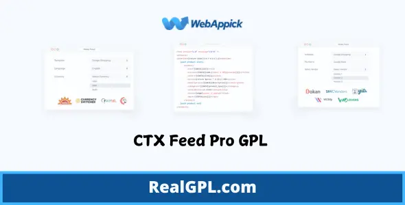 CTX Feed Pro GPL – WooCommerce Product Feed Manager