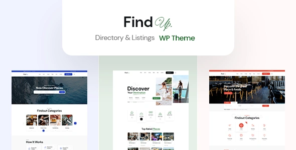 Findup Theme GPL – Directory & Listing WordPress Theme