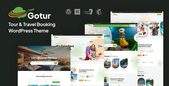 Gotur Theme GPL - Tour & Travel Booking WordPress Theme