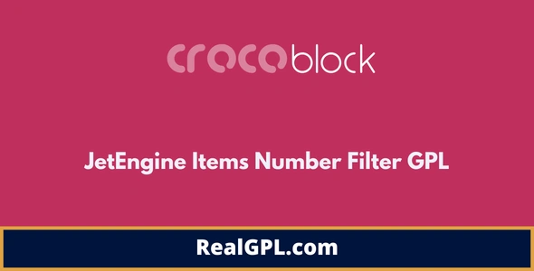 JetEngine Items Number Filter GPL